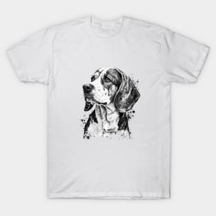 B&W Beagle T-Shirt